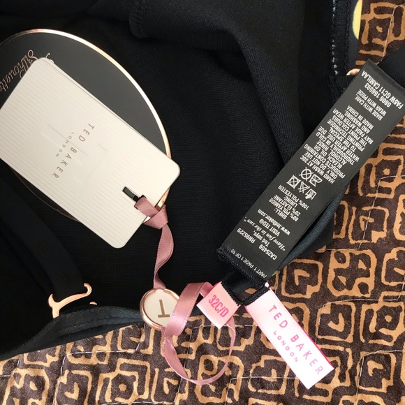 NWT TED BAKER Citrus Bloom One-Piece Swimsuit swim - Picture 16 of 16